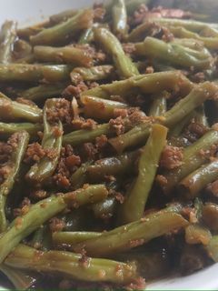 Foto resep Tumis buncis daging sapi cincang #BikinRamadanBerkesan