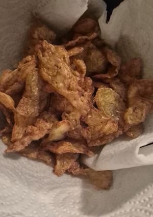 Foto de Cascas fritas de batatas