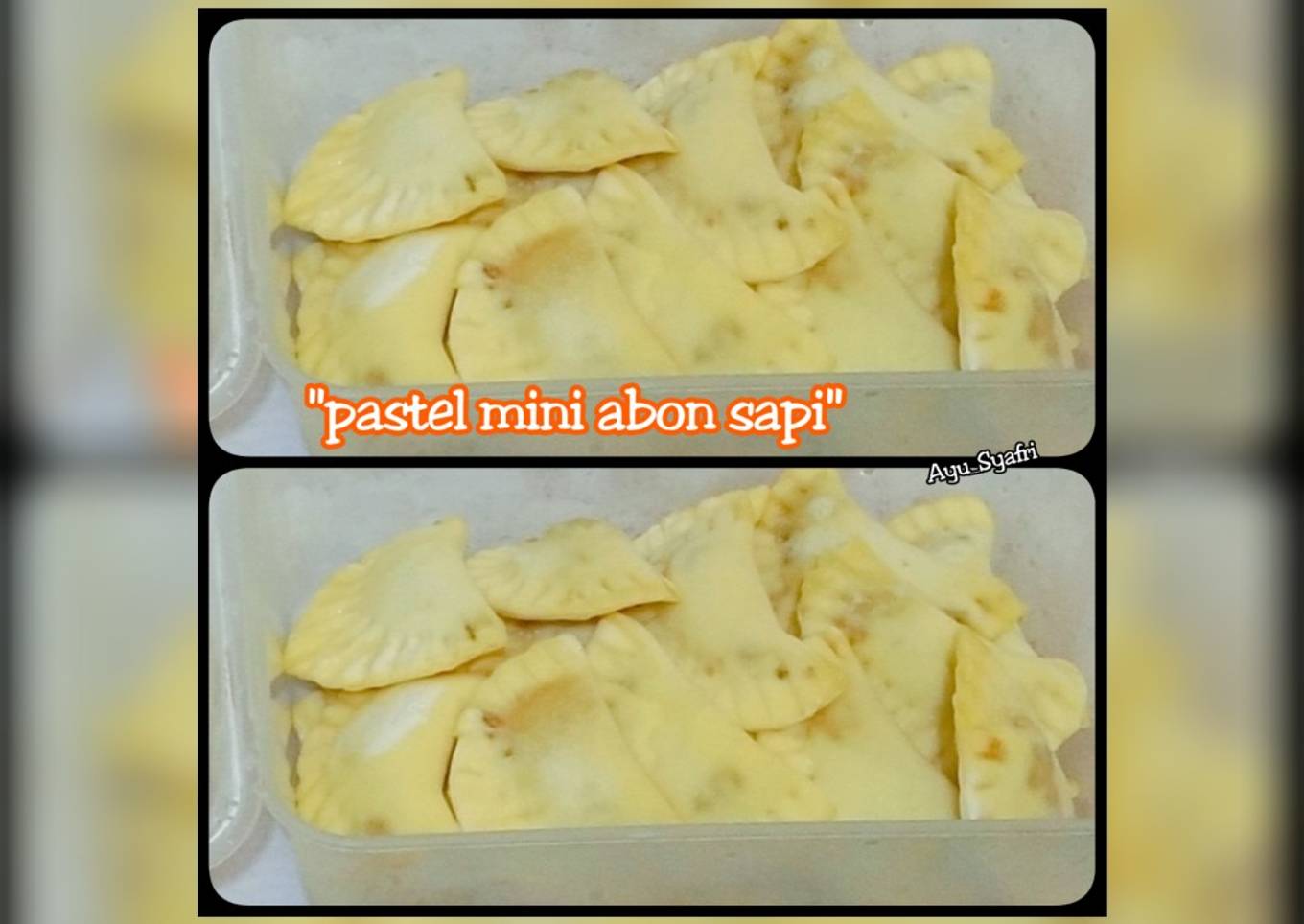 Pastel mini abon sapi, (Frozen)