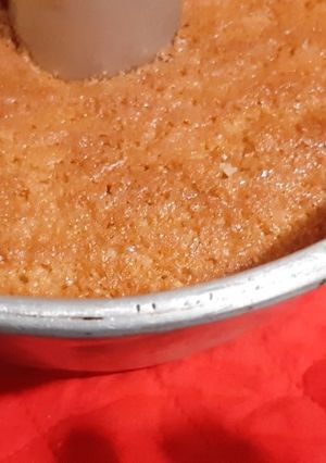 A picture of Ugali Cake.
