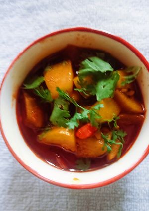 A picture of Lauki Tomato Subji.