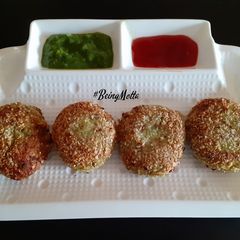 A picture of Millet Tikkis.