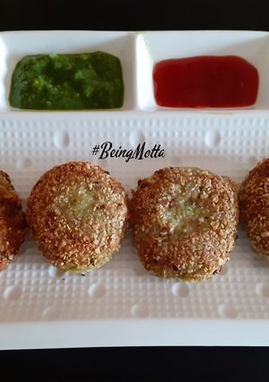 A picture of Millet Tikkis.