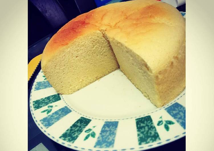 Steps to Make Quick Cream Cheese Ogura Cake