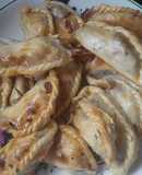 Empanadas de salchichas y queso