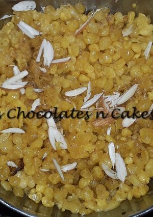 A picture of Sweet Boondi.