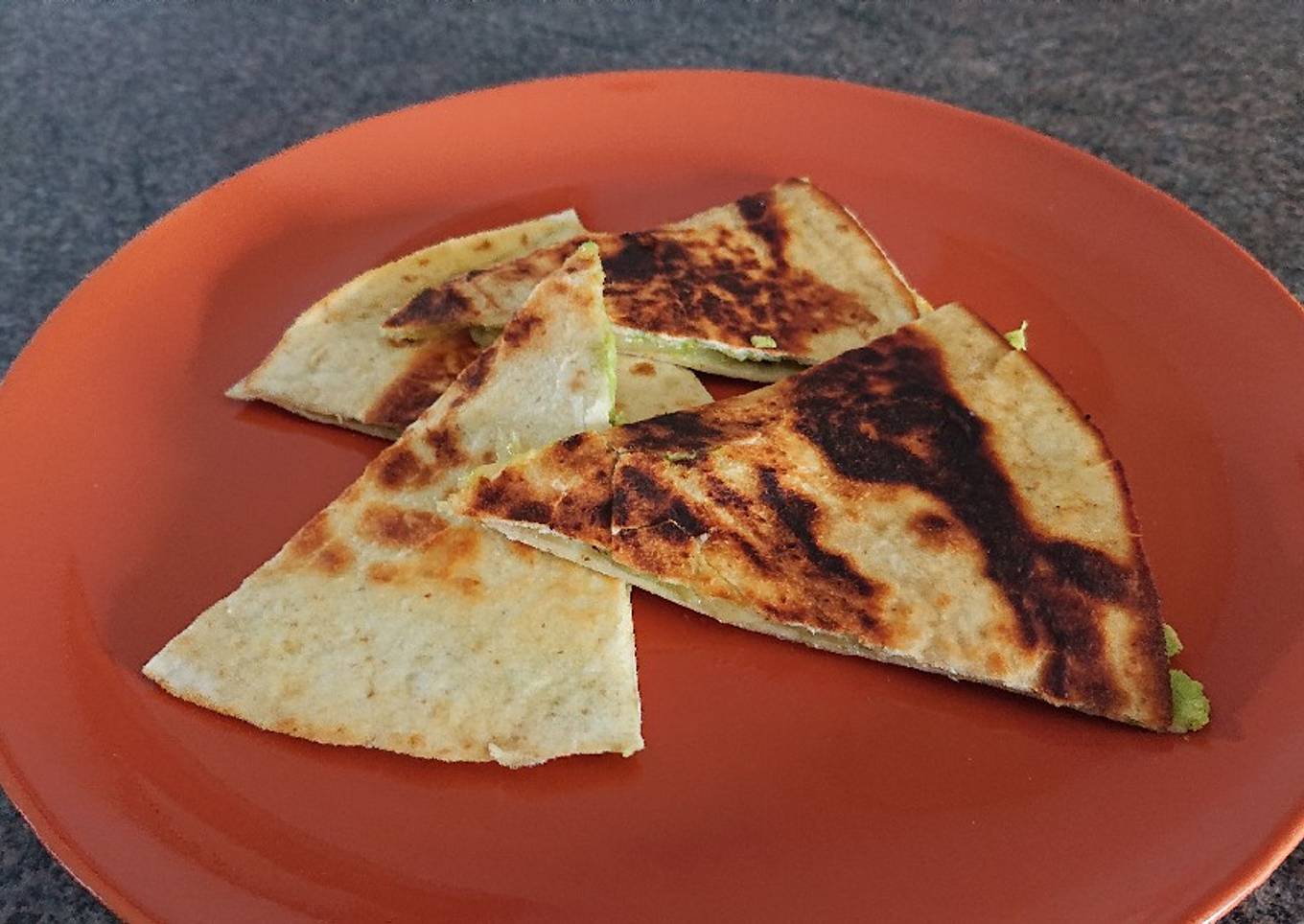 Avocado and Cheese Quesadilla
