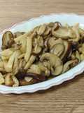 Setas al ajillo con vino de Jerez