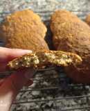 Galletitas de banana canela y coco sin gluten