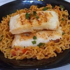 A picture of Bread Maggi grilled patties.