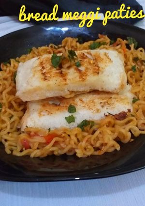 A picture of Bread Maggi grilled patties.