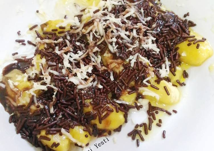 Pisang Coklat Keju