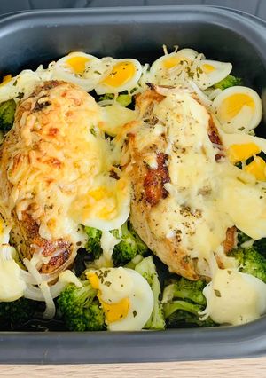 Brokkolis csirkemell recept fotója