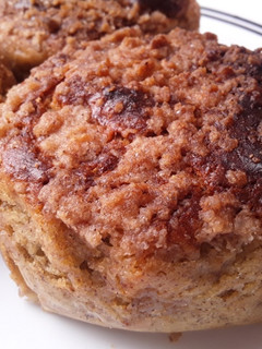 Una foto de Muffins de banana🍌 veganos..🥧🍯