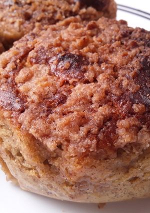 Una foto de Muffins de banana🍌 veganos..🥧🍯