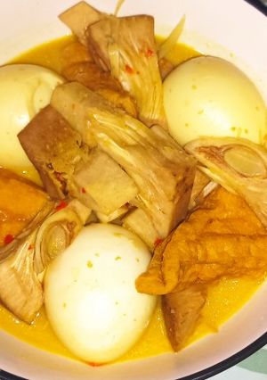 Foto resep Gulai Nangka Tahu Telur