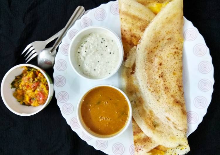 Steps to Prepare Any-night-of-the-week Ghotala Dosa