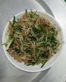 Thịt lợn xào giá đỗ siêu đơn giản