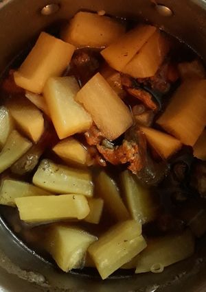 Hình của món Thịt kho củ cải.