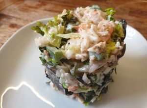 Foto principal de Ensalada de arroz con mayonesa de mostaza sin gluten