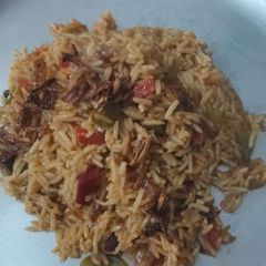 Veg biryani A picture of Veg biryani.