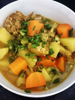 Hình của món Cari gà đơn giản.