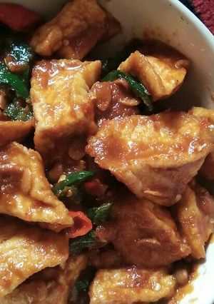 Foto resep Tahu tauco cabe hijau
