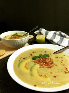 A picture of Avocado Soup.