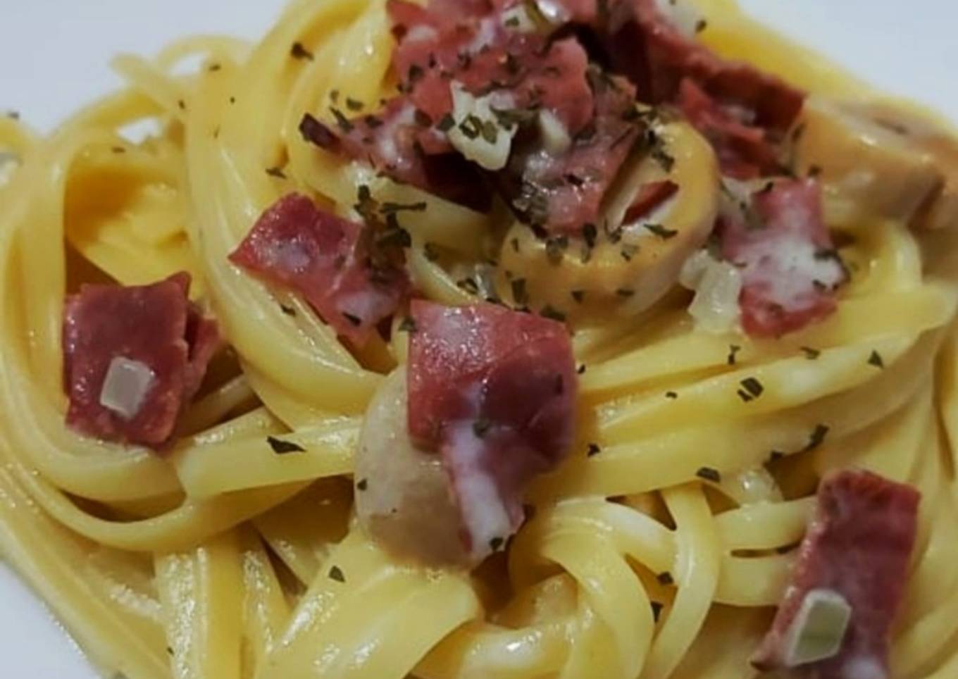 Cream Cheese Fettucine