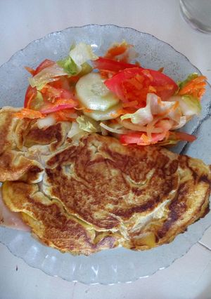 Una foto de Omelette