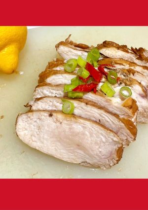 香檸泰式酸辣嫩雞胸肉 增肌減脂雞胸肉料理 的食譜成品照片