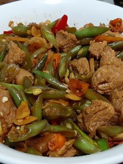 Foto resep Oseng buncis daging sapi