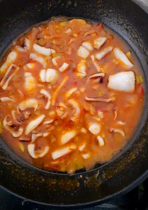 Foto resep Cumi Saos Padang
