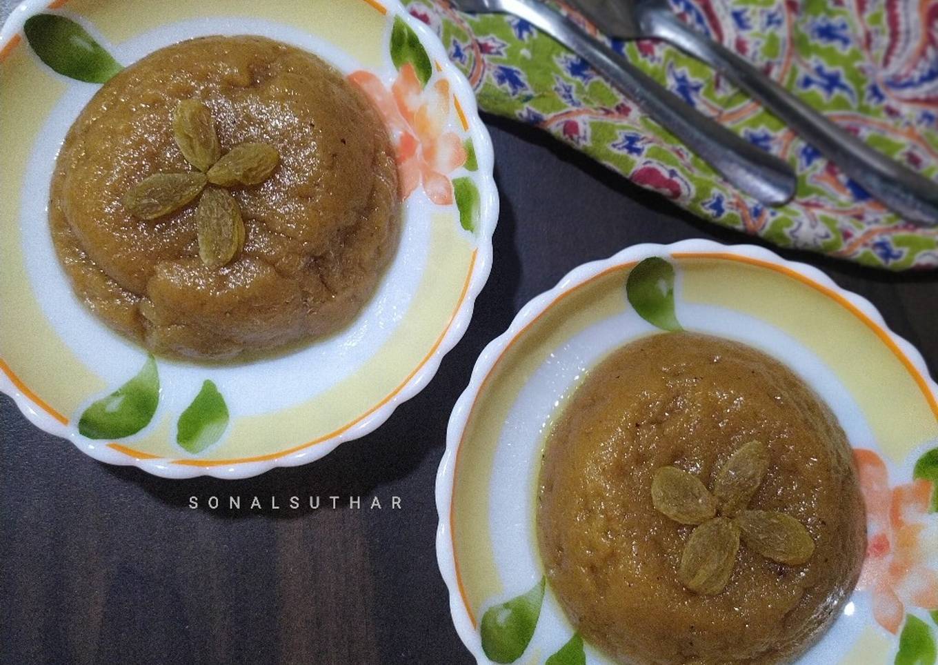 Rajgira Halwa / Amaranth flour Halwa