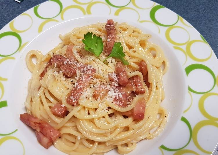 Espagueti carbonara