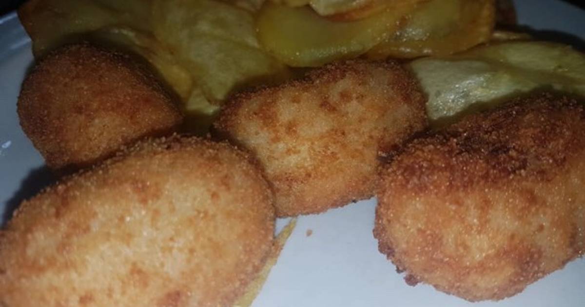Croquetas de pollo y huevo duro Receta de cocina con bea ️ Cookpad
