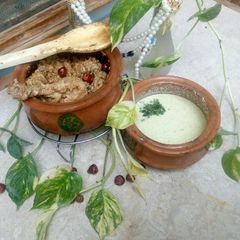 A picture of White Chicken Creamy Karai.