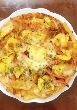Hình của món Pizza homemade.