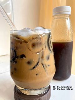Foto resep Es Cappucino Teh Buah Kundur