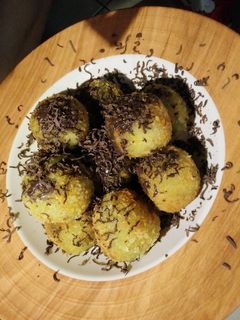 Foto resep Bola ubi isi coklat lumer
