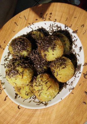 Foto resep Bola ubi isi coklat lumer