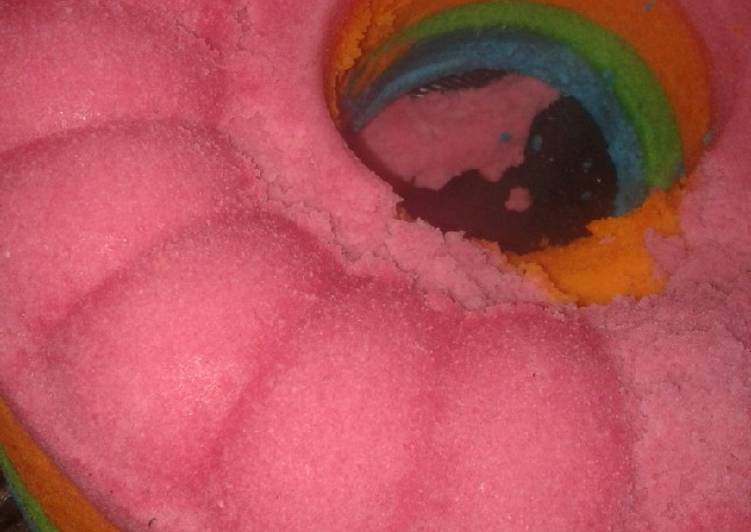 Bagaimana Membuat Bolu kukus Rainbow yang Sempurna