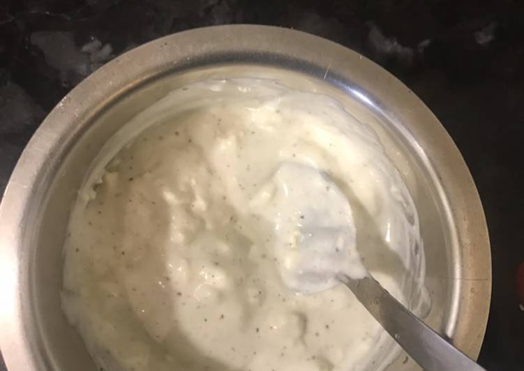 Curd n mayonnaise Dip