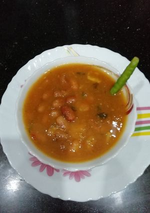 A picture of Kidney beans (Rajma).