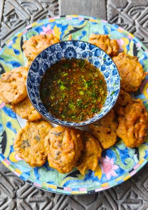 Foto resep Fish Egg Pakora - Gorengan Telur ikan