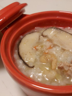 香菇高麗菜肉粥 的食譜成品照片