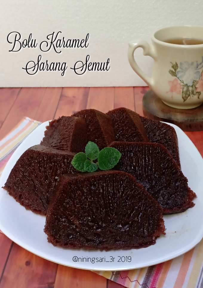 Foto resep Bolu karamel/sarang semut