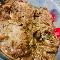 A picture of Chicken Qutub Shahi Korma.