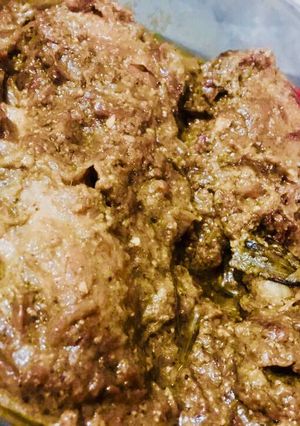 A picture of Chicken Qutub Shahi Korma.