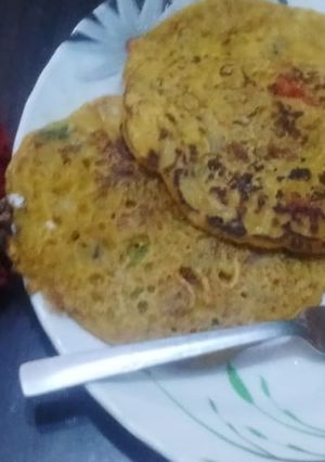 बिना अण्डे का ऑमलेट रेसिपी मुख्य फोटो
